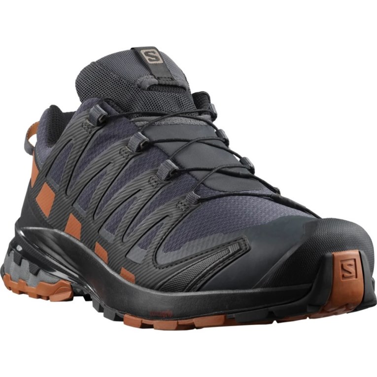 Salomon Xa Pro 3d V8 GTX Men's Trail Running Shoes Navy | CA 7H15